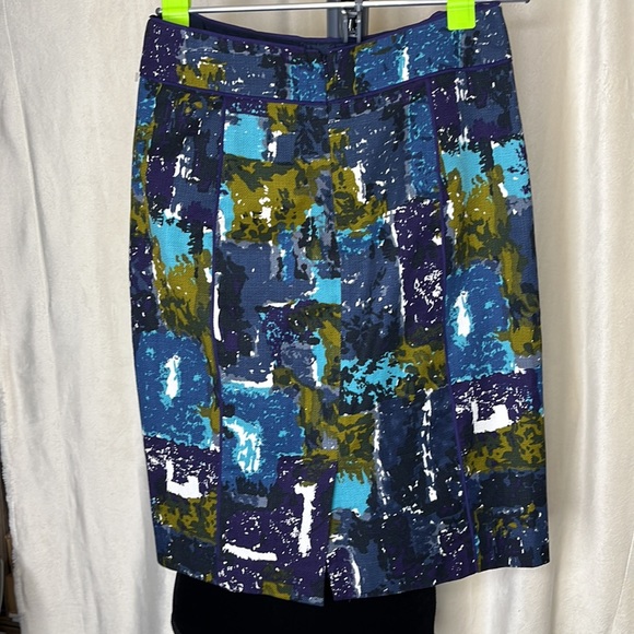Anthropologie Tabitha Liquid Acres Pencil Skirt size 6 - Picture 9 of 15